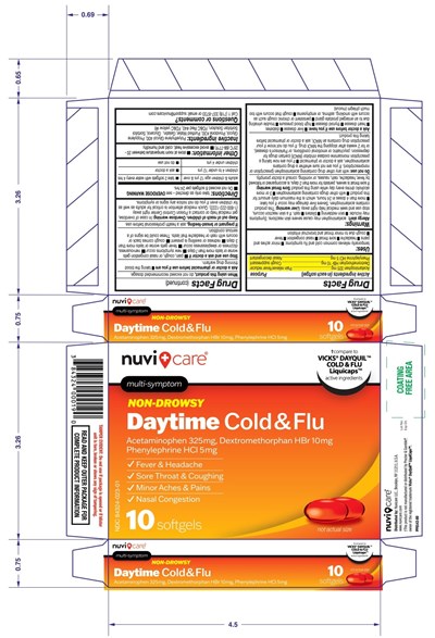 Pp0143-00 Nc(nosymbol)-daytime Cold+flu Soft Gels-10ct (Pp0143 00 Nc(nosymbol) Daytime Cold+flu Soft Gels 10ct)